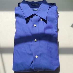 Blue button up